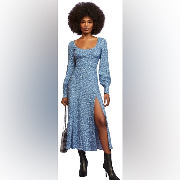 Reformation Alessi Dress in Suzette sz 4 - Picture 3 of 4